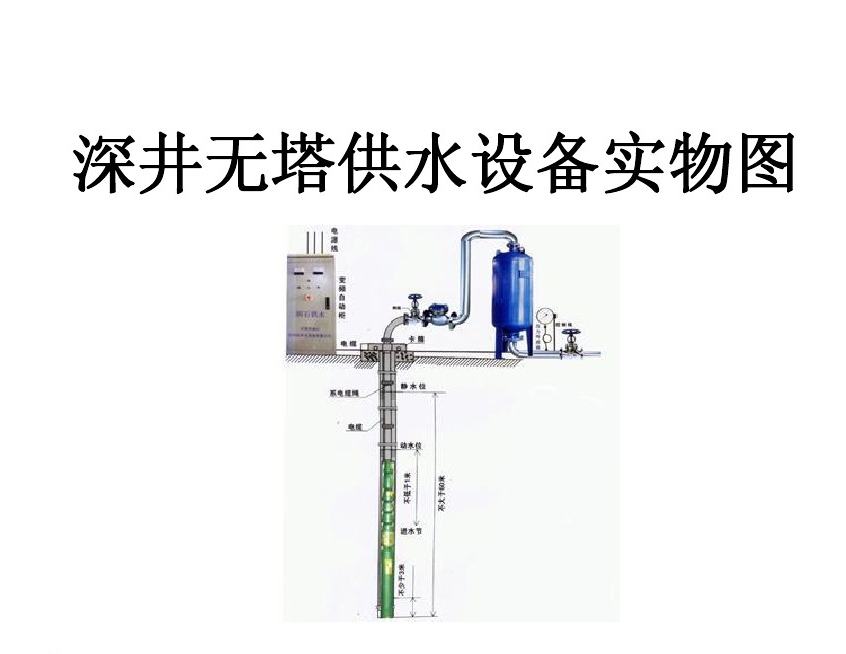 民权县井泵无塔式供水设备